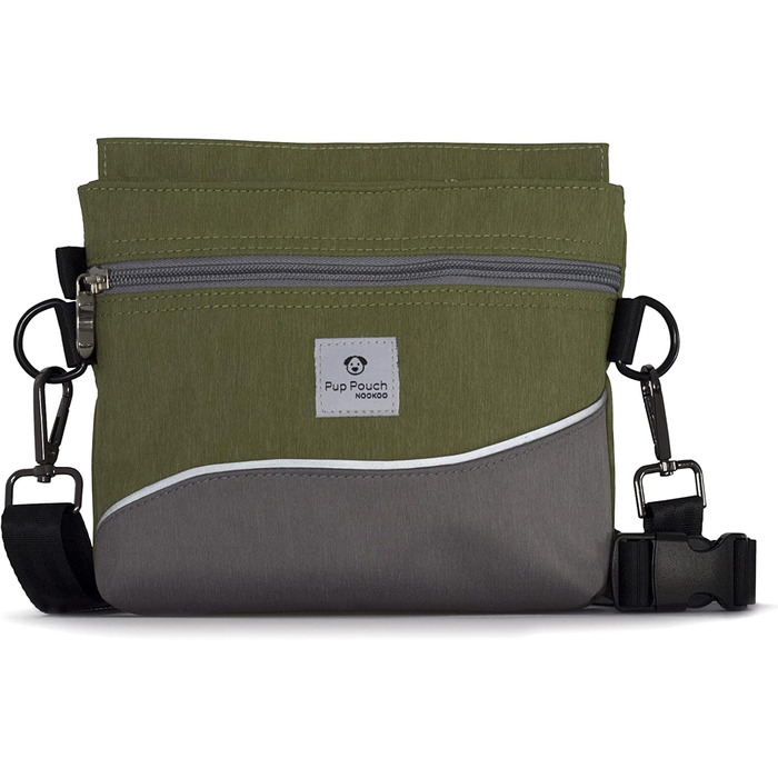 Сумочка для ласощів для собак Nookoo з магнітним закриттям, кишеня на блискавці, ідеальна для аджиліті-тренувань