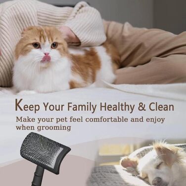 Професійна щітка для собак та домашніх тварин Zupfbürste: видаляє ковтуни та матову шерсть. Підходить для Cockapoos, Labradoodles, Cavapoos