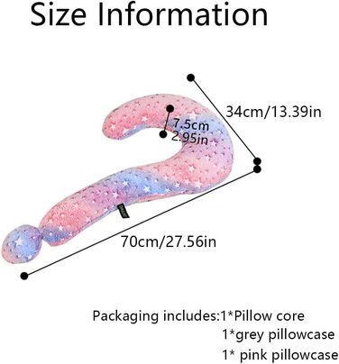 Подушка для собак CHULPET, велика, знімний чохол, світиться в темряві, м'яка підголовник для глибокого сну