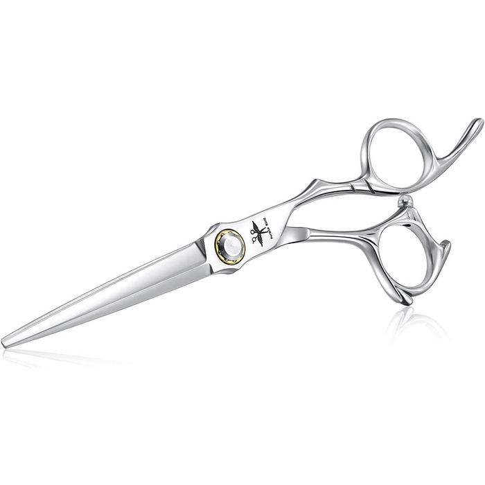 Професійна перукарська ножиця PURPLEBIRD 6 дюймів для стрижки та филирування, з японської сталі 440C, для жінок та чоловіків