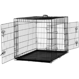 Клітка для собак MYPETS X-Treme Safe з піддоном, для дому та вулиці, 91x60x66 см