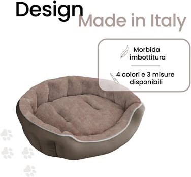 Бет для собак та котів Sogni E Capricci, бежевий, 48 x 42 x 16 см