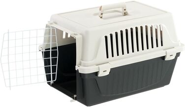 Транспортна переноска Ferplast Atlas 10 EL для собак та котів до 5 кг, чорна, 48x33x29 см