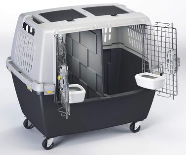 Транспортна коробка Kerbl Gulliver Touring IATA 80x58x62 см, сіра