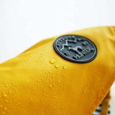 Жовтий дощовик для собак Hunter Milford, розмір 75, поліестер