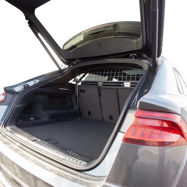 Travall Hundegitter для Audi Q8 (2018-): Автомобільне сітка-перегородка для собак, захист багажника, міцний сталевий захист