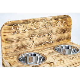 Станція годування для собак з двома мисками по 700 мл | Для маленьких та середніх собак