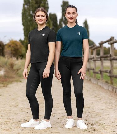 ELT Reitleggings Ella 36 Schwarz - жіночі штани для верхової їзди, чорні