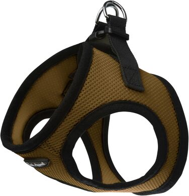 Шлея для собак Bark Appeal Mesh Step In, середня, карамельна