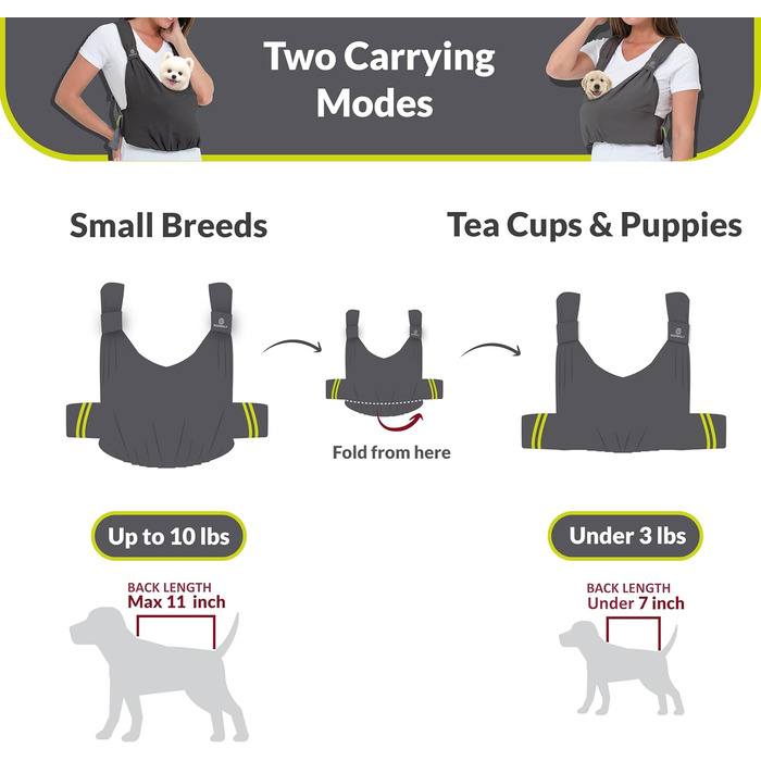 Сумка-переноска для собак та котів, для цуценят та маленьких собак, регульована, бавовна, сіра