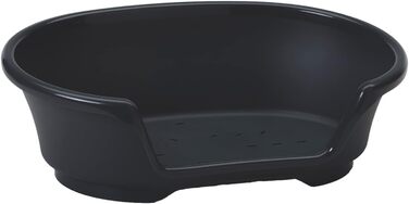 Пластикове ліжко для собак Nobby Cosy-Air 55 см, чорне