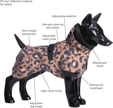 Дощовик PAIKKA Sichtbarkeit Lite Leo 30 - яскравий та легкий для активного відпочинку