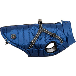 Зимова куртка для собак CHIARA Nick CHJ-2331DB-3, розмір 3XL, темно-синій, поліестер, водовідштовхувальна, вітронепроникна, з облаштуванням для повідка