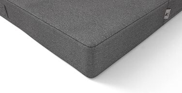 Ортопедичний килимок для собак Knuffelwuff від нетримання, 100 x 65 см, сірий, легко миється, з антиковзким покриттям, для великих, середніх та малих собак