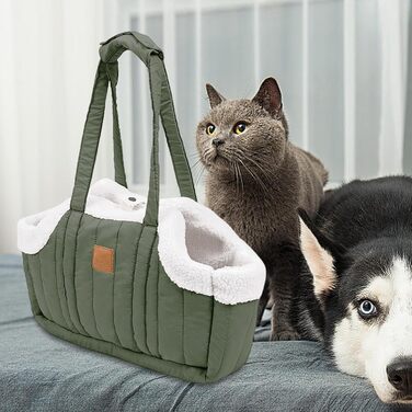 Трансформер для тварин: переноска для собак та котів, зелена, для прогулянок та подорожей