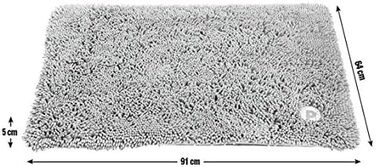 Матрац для собак Petface Memory Foam з мікрофібри з підкладкою для кісток, великий, сірий L