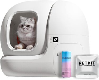 PETKIT Pura Max 2 - самоочисний лоток для котів, 76л, з App-керуванням, для кількох котів