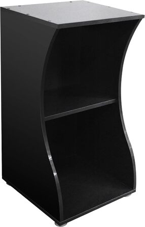 Тумба для акваріума Fluval Flex 57L, відкрита, чорна, 41.5x77x42 см