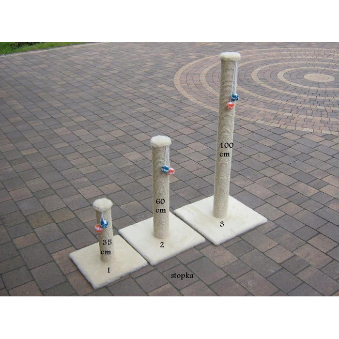 Висока дряпалка-стовп для котів Dep-Mal 61 — 100 см