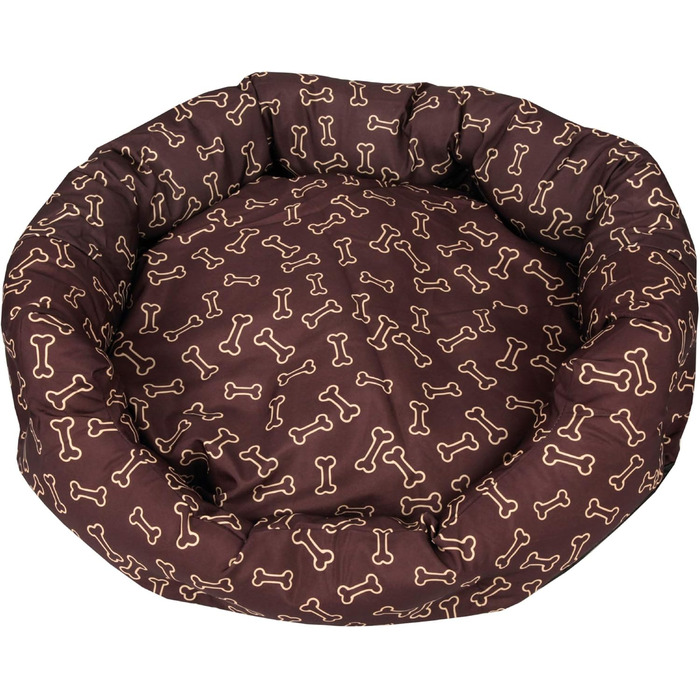 М'яке ліжко для котів та собак середніх розмірів Bestlivings, ліжко для тварин, різні дизайни, легко миється, міцне та стійке до подряпин (80x65 см, кістка)