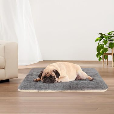 М'яка килимок для переноски собак Kaket, 80x60 см, сірий, для середніх собак та котів