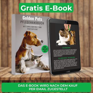 Ножиці для догляду за кігтями Golden Pets Profi Krallenschere – ідеально для собак, котів, кроликів та морських свинок + безкоштовний посібник з догляду