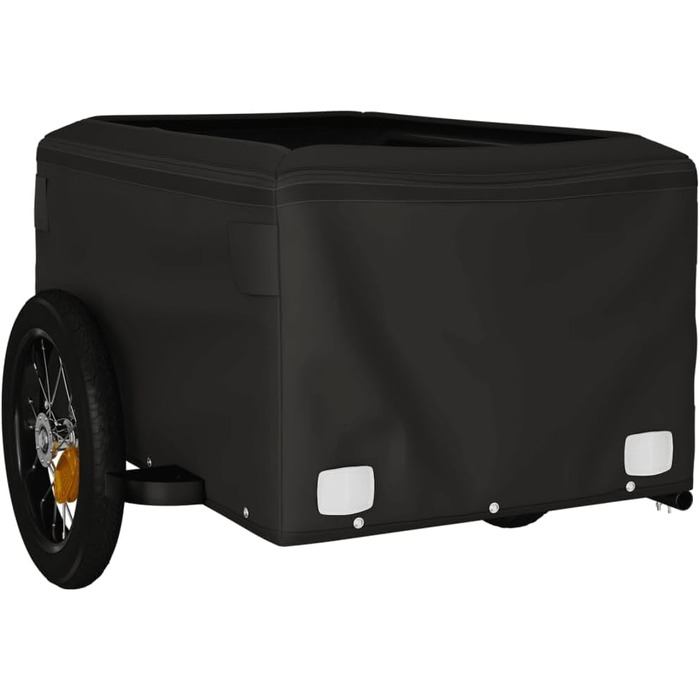 Причіп для велосипеда, переноска для собак, чорно-сірий, 30 кг, для щоденного транспортування, легко монтується