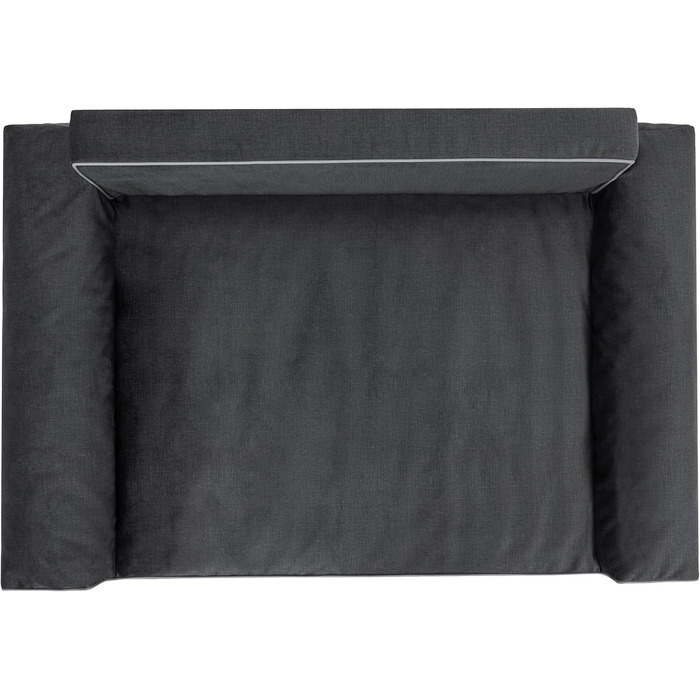 М'яке ліжко для собак, лежанка для тварин, коричнева, 98 x 66 см (Fancy, XL)