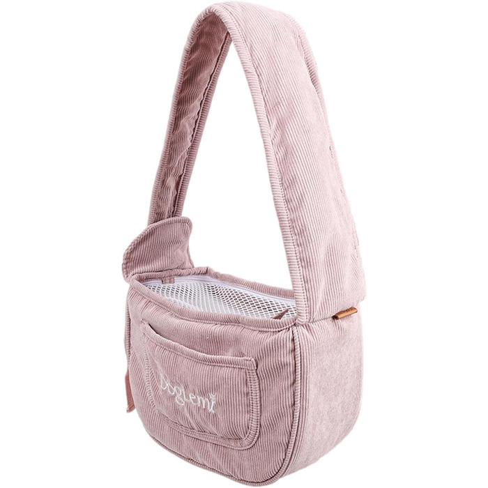 Шлейка для собак - регульована водонепроникна сумка-переноска для котів, легка сумка на плече для подорожей, сітчаста переноска з надійним ремінним кріпленням для маленьких тварин