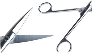 Професійні ножиці для грумінгу тварин VICASKY (2 шт.) з нержавіючої сталі, прямі та вигнуті кінчики, для салонів та дому