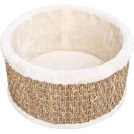 Кігтечка для котів Tidyard: круглий будиночок-кігтечка з рогожу, 36 см