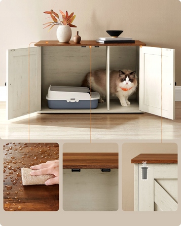 Закритий лоток-туалет для котів Songmics, 53 см x 80 см x 50 см