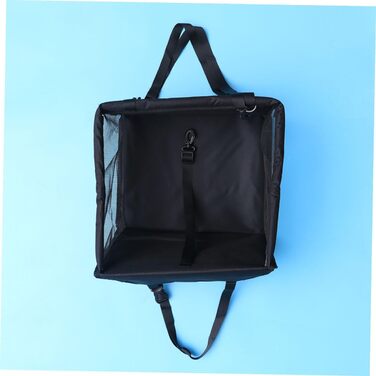 Сумка-переноска для тварин Toyvian: зручна та безпечна у подорожах. Підходить для котів, собак та цуценят. Має дихаючу сітку та регульований поводок.