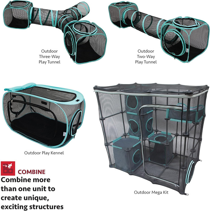 Котячий комплекс Kitty City Claw Mega для дому й вулиці, меблі для котів, лежак, кігтеточка з гофрованого картону, чорний