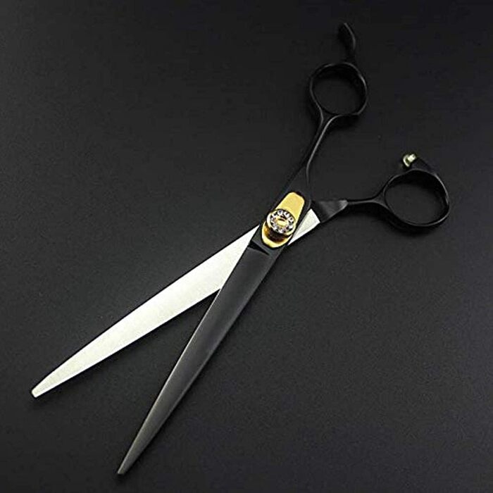 Набір професійних ножиць для грумінгу собак Qunine, 17.8 см: прямі, витончені, зігнуті. Ідеально для собак та котів. Для стрижки шерсті.