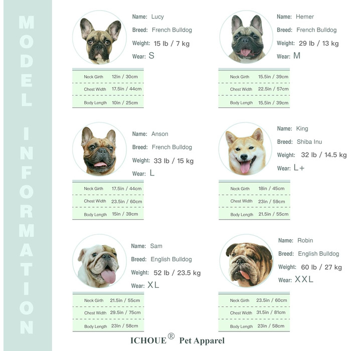 Світшот для собак iChoue, сірий, бавовна, розмір XXL