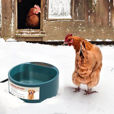 Автоматичний годівниця-поїлка з підігрівом для тварин 2L: інтелектуальна температура та контроль рівня води