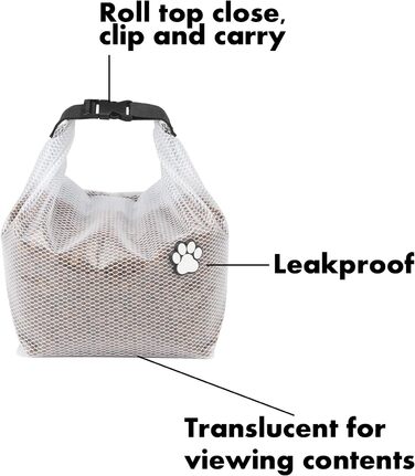 Набір для подорожей з кормом для собак, 2 шт, водонепроникний, 10 кг. Ідеально для кемпінгу, готелів для собак та подорожей