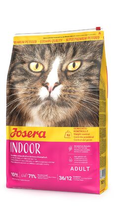 Сухий корм для котів Josera Indoor з птицею та рибою для дорослих, 10 кг