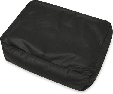 Лежанка для собак SuperKissen24: м'яка, зручна, бордовий колір, розмір M, 70x55 см. Лежанка для собак маленьких, середніх та великих порід.