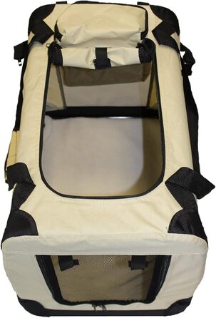 Складана переноска для собак та котів Walexo (BEIGE, L)