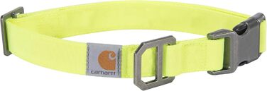Нашийник для собак Carhartt, нейлоновий, яскраво-лаймовий, розмір M