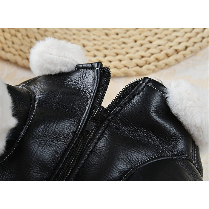 Зимовий теплий пуховик для собак - водонепроникний пуховик для бульдога, одяг для цуценят, теплий одяг для собак маленьких та середніх порід