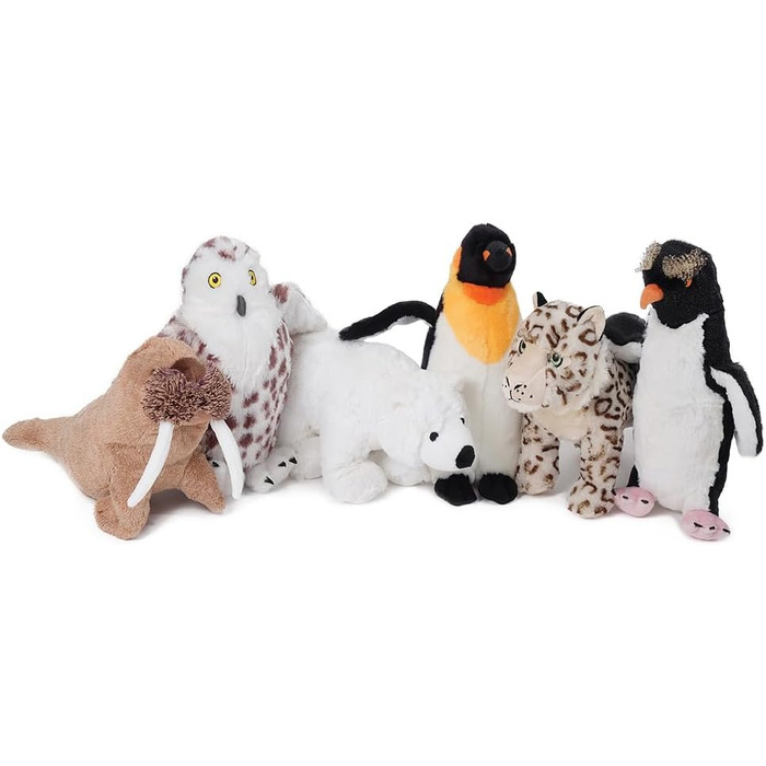 Іграшка для собак Animal Instincts Snow Mates Пінгвін Педро, велика, м'яка плюшева, зі звуком, для цуценят та дорослих собак