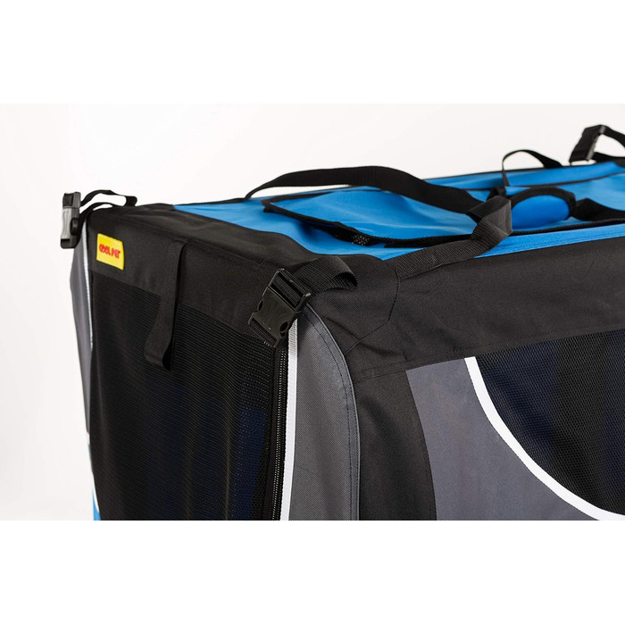 Транспортна переноска для собак CoolPet Box, 82х59х59 см, блакитна (туркІз)