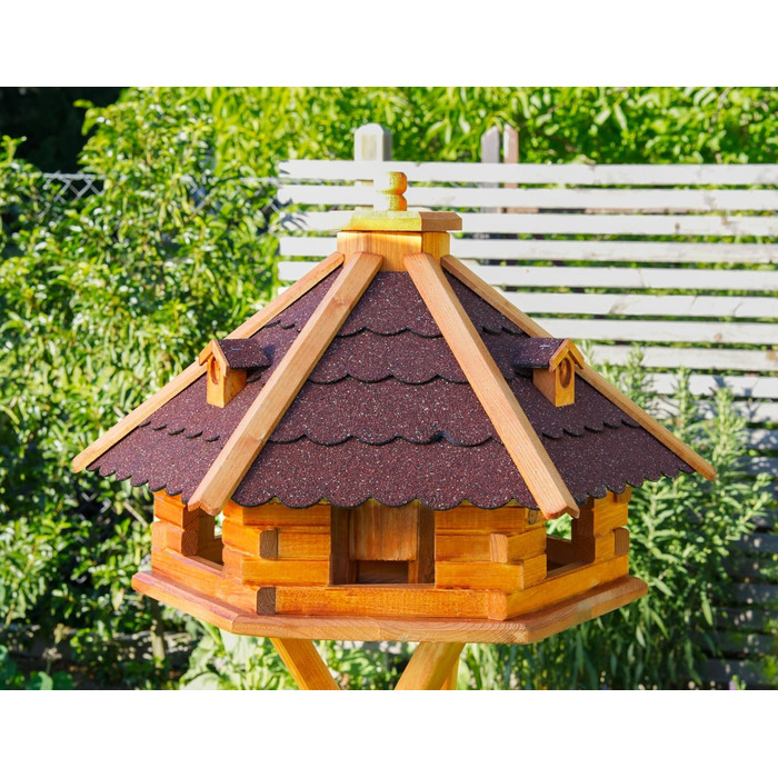 Дерев'яний годівничка для птахів Vogelvilla V18, розміри L/XL/XXL