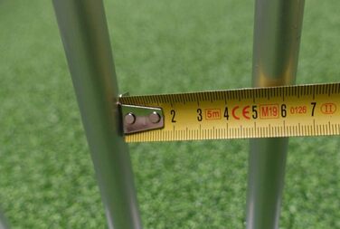 Callieway® Розкладний вольєр ALUZAUN/Freilaufgehege/Welpenauslauf Safety Pro' 8-частинний для цуценят, заходів та кемпінгу (Спеціальна висота 80 см, 8 панелей по 80 см)