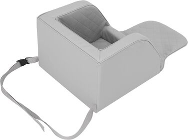 Автомобільний лежак для собак, переноска, корзина для собак, лежанка для котів, для маленьких собак, штучна шкіра, 46x46x31 см