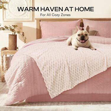 М'яка ковдра для собак та котів Luciphia, 3 шт. у наборі, фліс, 52 x 76 см