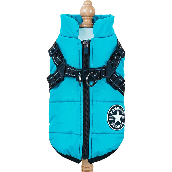 Зимовий теплий одяг для собак, 3-в-1, водонепроникний, вітронепроникний, для маленьких, середніх та великих собак, фіолетовий, розмір XXL